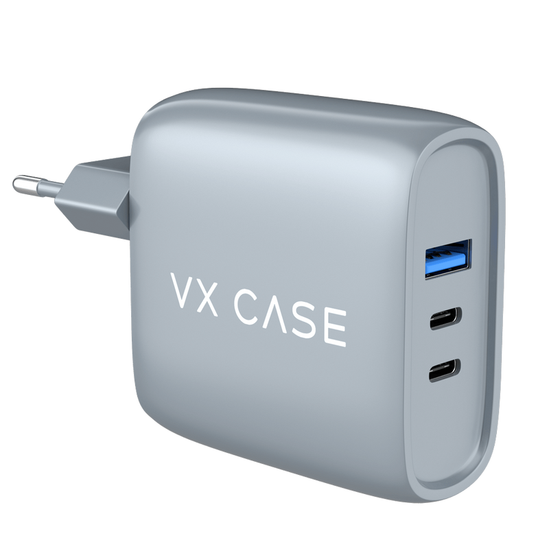 Carregador de Parede Turbo com 1 portas USB + 2 Tipo-C